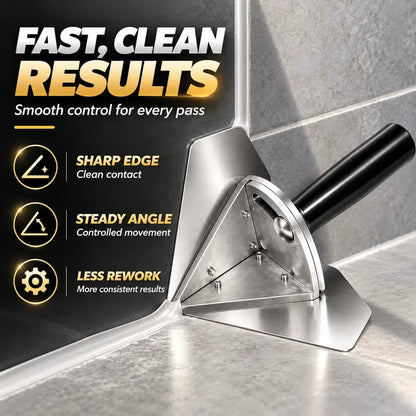 🛠️✨ Stainless Steel Inside Corner Trowel – Smooth, Clean Finishes for Every Edge