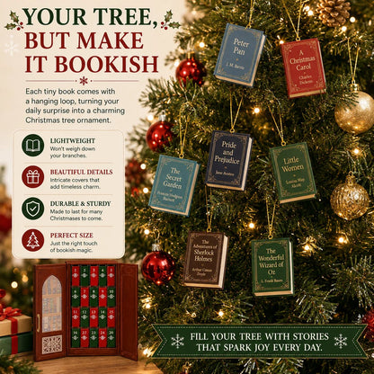 📚 25-Day Mini Book Advent Calendar – 🎁 ❤️ A Book Lover's Christmas Countdown(📦Buy 2 Free Shipping)