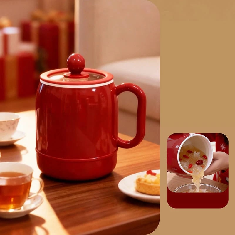 🍲⚡ Portable Electric Stewing Cup – Cook Warm Meals Anywhere