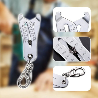 Nut & Bolt Head Measuring Gauge 🔩 – Quick Fastener Size Checker