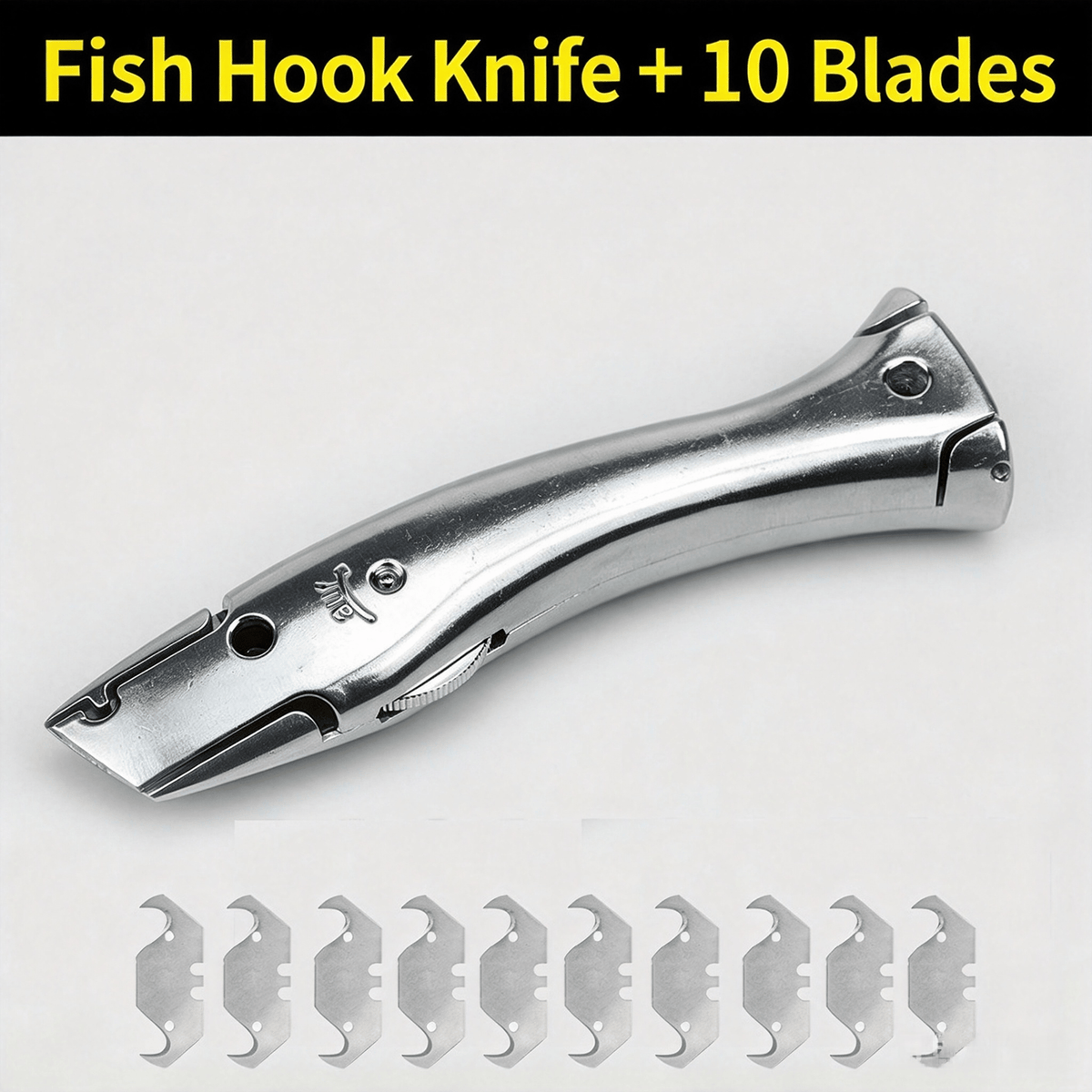 🔪 Precision Hook Utility Knife — Heavy-Duty PVC & Vinyl Flooring Cutter
