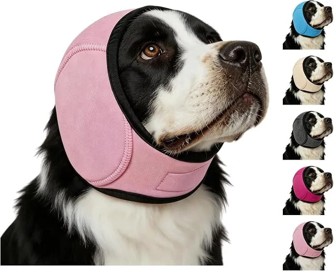 🐶🎧 Calming Dog Ear Wrap – Gentle Noise Protection for Grooming, Baths & Fireworks