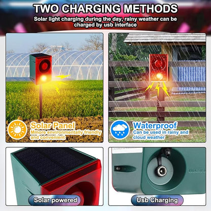 Solar-Powered Motion Sensor Alert 🚨 – Outdoor Security for Sheds, Garages & RVs
