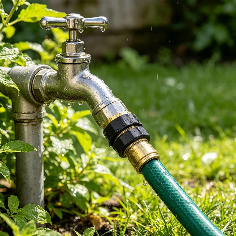 4-Set Garden Hose Quick Connectors 💦 – Male & Female Fittings