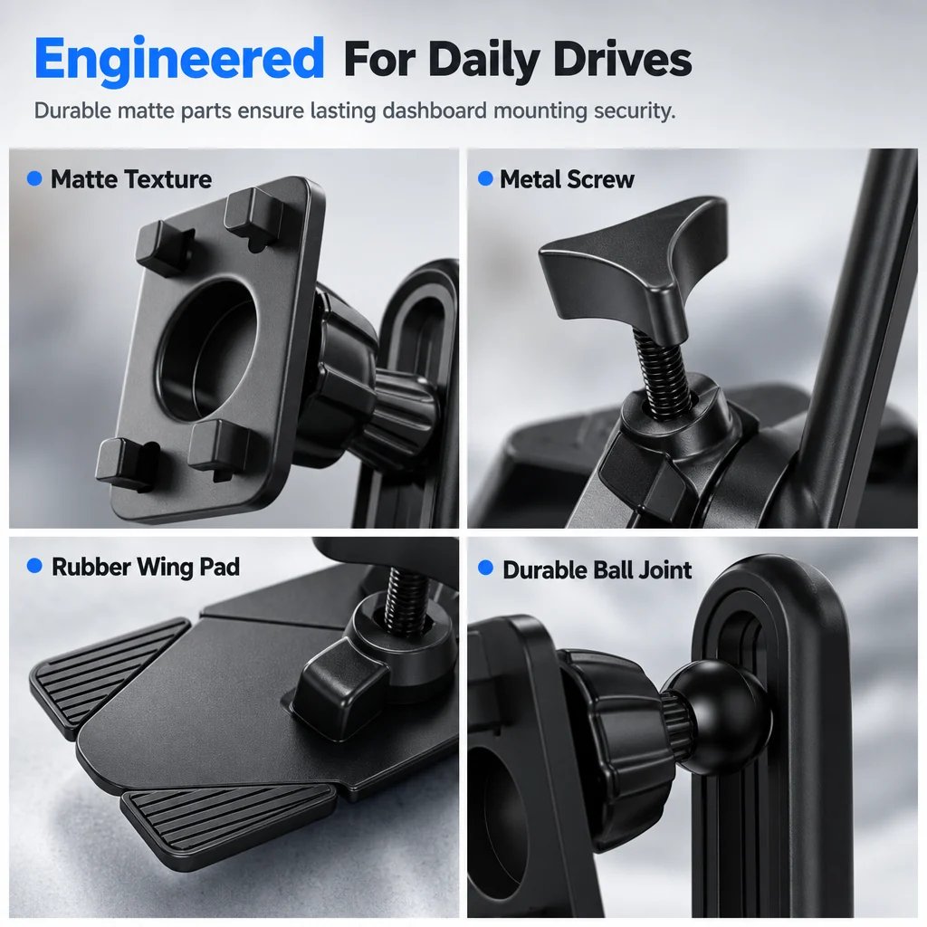 🔥HOT SALE🔥Car CD Slot and Air Vent Adjustable Gravity Phone Mount Holder Bracket Accessory