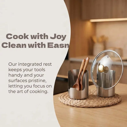 🍴✨ Stainless Steel Utensil Organizer – Rust-Resistant, Durable & Easy to Clean