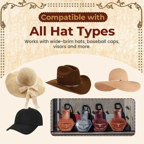 🏆 50K+ SOLD! – Almost Gone💥-✨ 100% Handcrafted Hat Clip