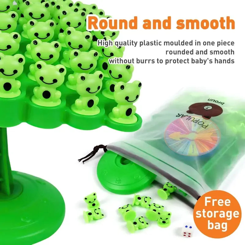 Frog Balancing Game 🐸 – Fun Family Challenge for Kids
