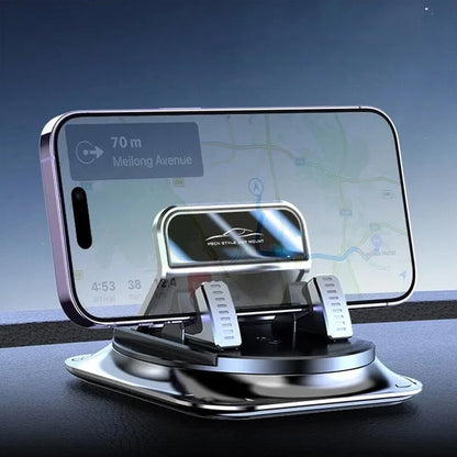 360° Swivel Car Phone Mount 🚗 – Adjustable Hands-Free Dashboard Holder