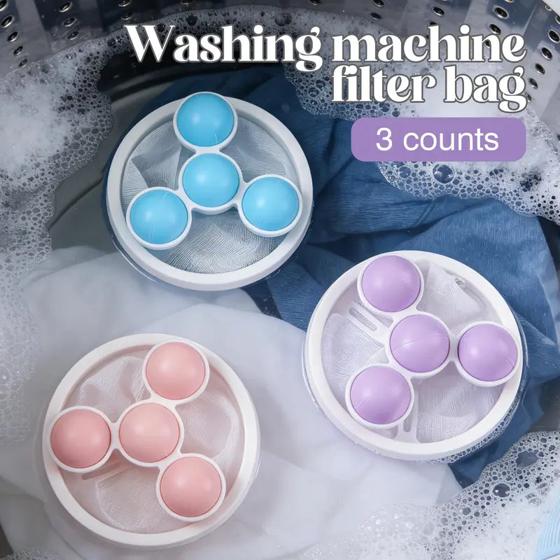 🔥 Flash Sale: 50% OFF – Pet Hair & Lint Catcher – Reusable Floating Filter Bag