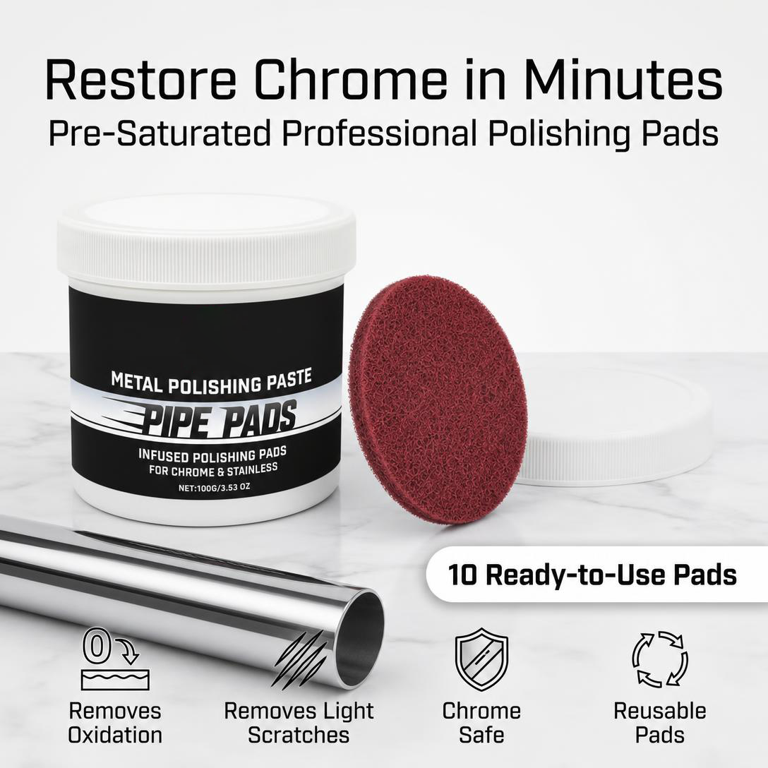 ✨ MirrorFinish Polishing Pads – Helps Reduce Scratches & Oxidation