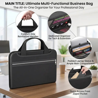 🔥 Heat-Shield A4 Document Case – Spacious Organizer for Files & Valuables