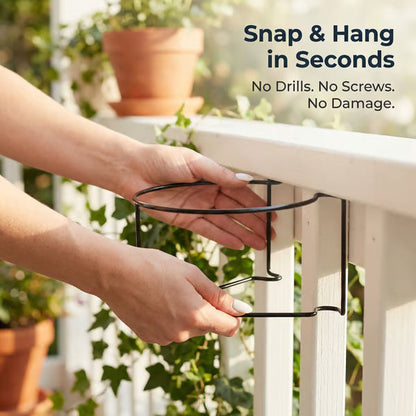 🔥2026 Hot Sale - Railing Plant Hanger🌸Easily create your dream garden.🌸