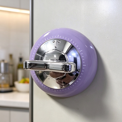 Retro Magnetic Kitchen Timer ⏰ – Vintage-Style Cooking Countdown