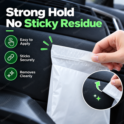 🥳2026 HOT SALE🥳💞50K+ SOLD!🚗Self-Adhesive Car Cleaning Bags – Stick anywhere, stand firm. Multi‑use for trash or storage. No mess, no marks. 🧹✨