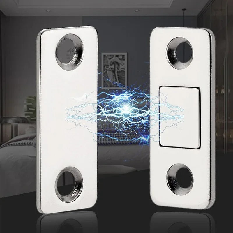 Strong Magnetic Door Holder 🧲 – Simple Catch for Cabinets & Interior Doors