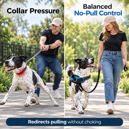 🐾 No-Pull Reflective Dog Harness | Comfortable Control for Every Walk
