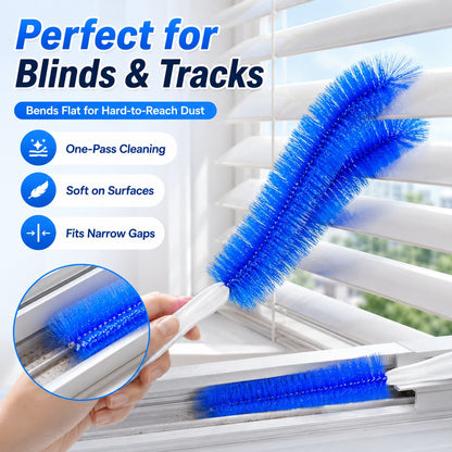 🧹 Flexible Microfiber Duster – Reusable Cleaner for Hard-to-Reach Spaces