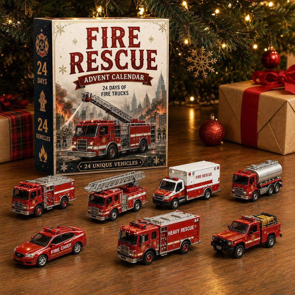Vehicle Advent Calendar daily reveal scene