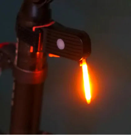 🚴 LED Bicycle Rear Safety Light – Green Taillight | 1PC