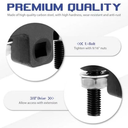 🔧 3/8-Inch Drive Universal Low-Profile Inner Tie Rod Removal Tool