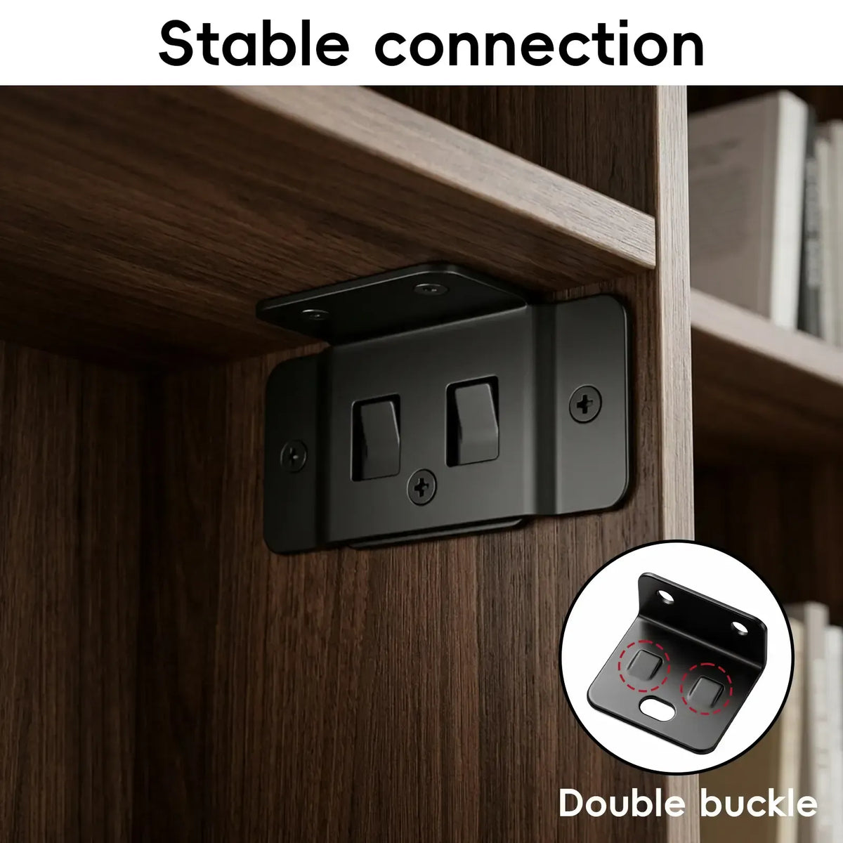 8-Pack L-Shaped Corner Brackets 🔩 – Heavy-Duty Furniture Repair with Screws