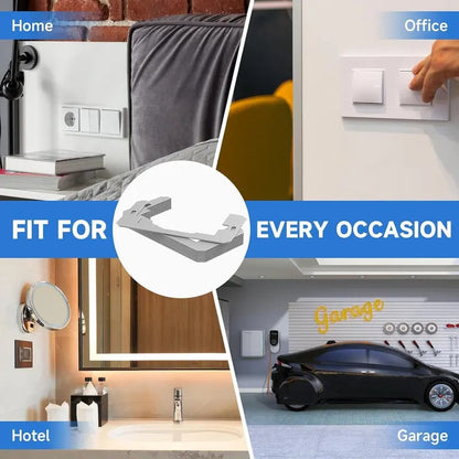 ⚡ Metal Outlet & Switch Spacers for Flush, Level Wall Plates 🛠️