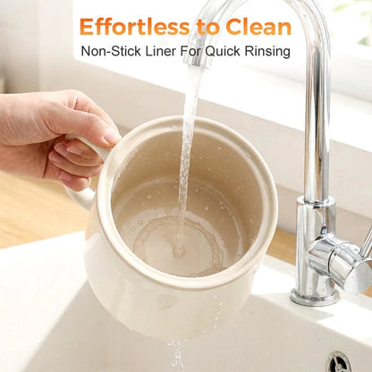 🍲⚡ Portable Electric Stewing Cup – Cook Warm Meals Anywhere