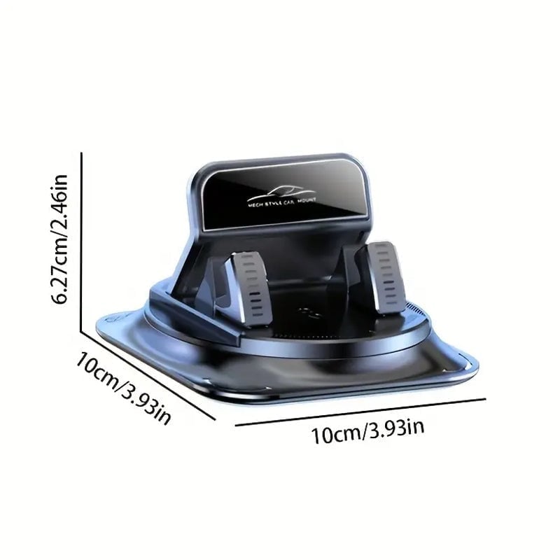 360° Swivel Car Phone Mount 🚗 – Adjustable Hands-Free Dashboard Holder