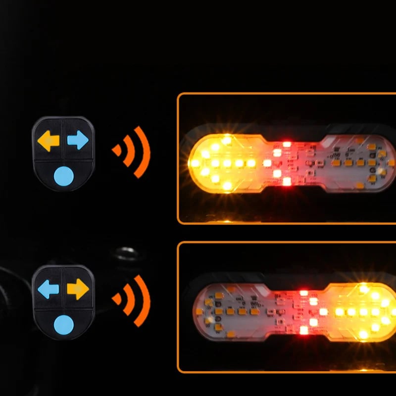 🚲 Wireless Remote Bike Safety Light – Smart Cycling Alert System