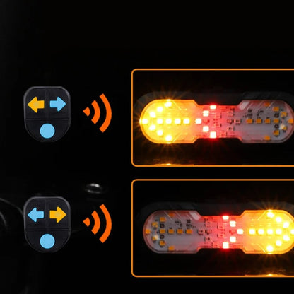 🚲 Wireless Remote Bike Safety Light – Smart Cycling Alert System