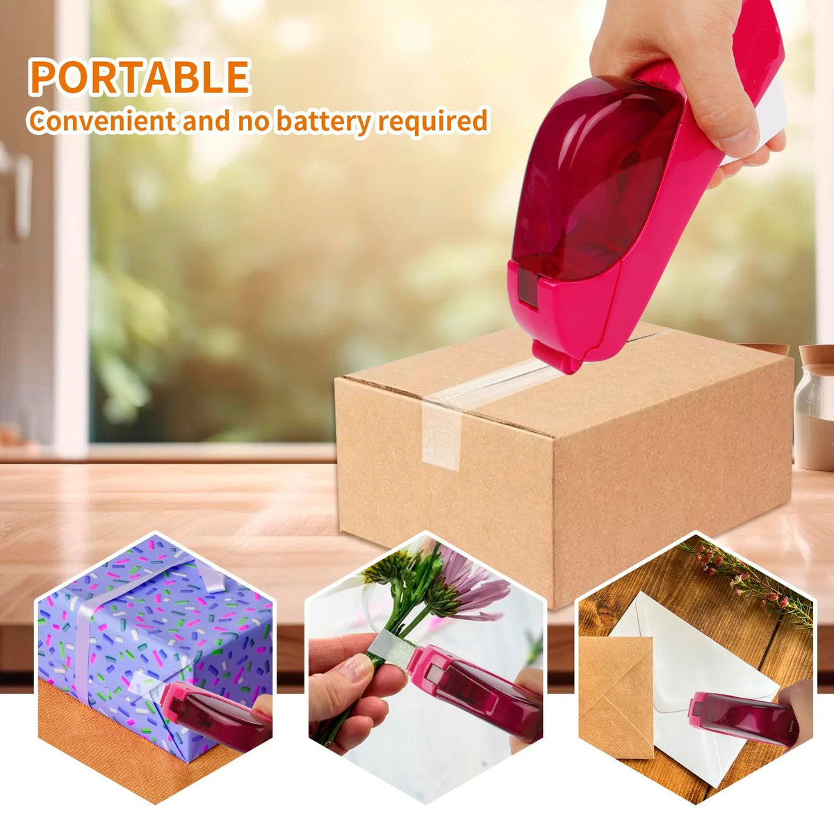 🔥Last Day 50% OFF - 🎁Automatic Tape Dispenser -Stop Fighting With Tape
