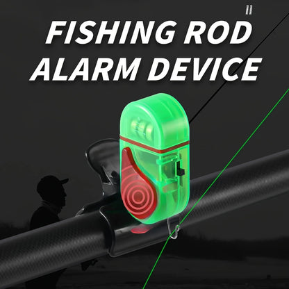 🎣 2-Pack Fishing Bite Alarms – Single-Light Fishing Alert Set