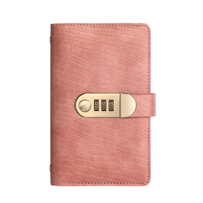 🔒 Lockable Savings Notebook – Cash Organizer for Savings Goals