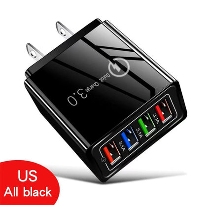 ✨Last Day 50% OFF – The Charger Big Tech Hates | 4-Port Quick Charge 3.0 + AI Performance Boost