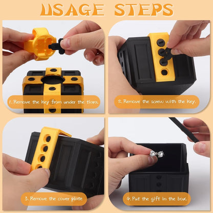 🎁 The Prank Box – Hilarious Screw Challenge with Middle Finger Surprise 🤪🖕 Perfect Gag Gift for All Occasions!