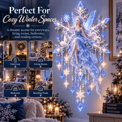 ❄️ Snow Elf Starfall Wall Light – Magical Christmas Glow ✨