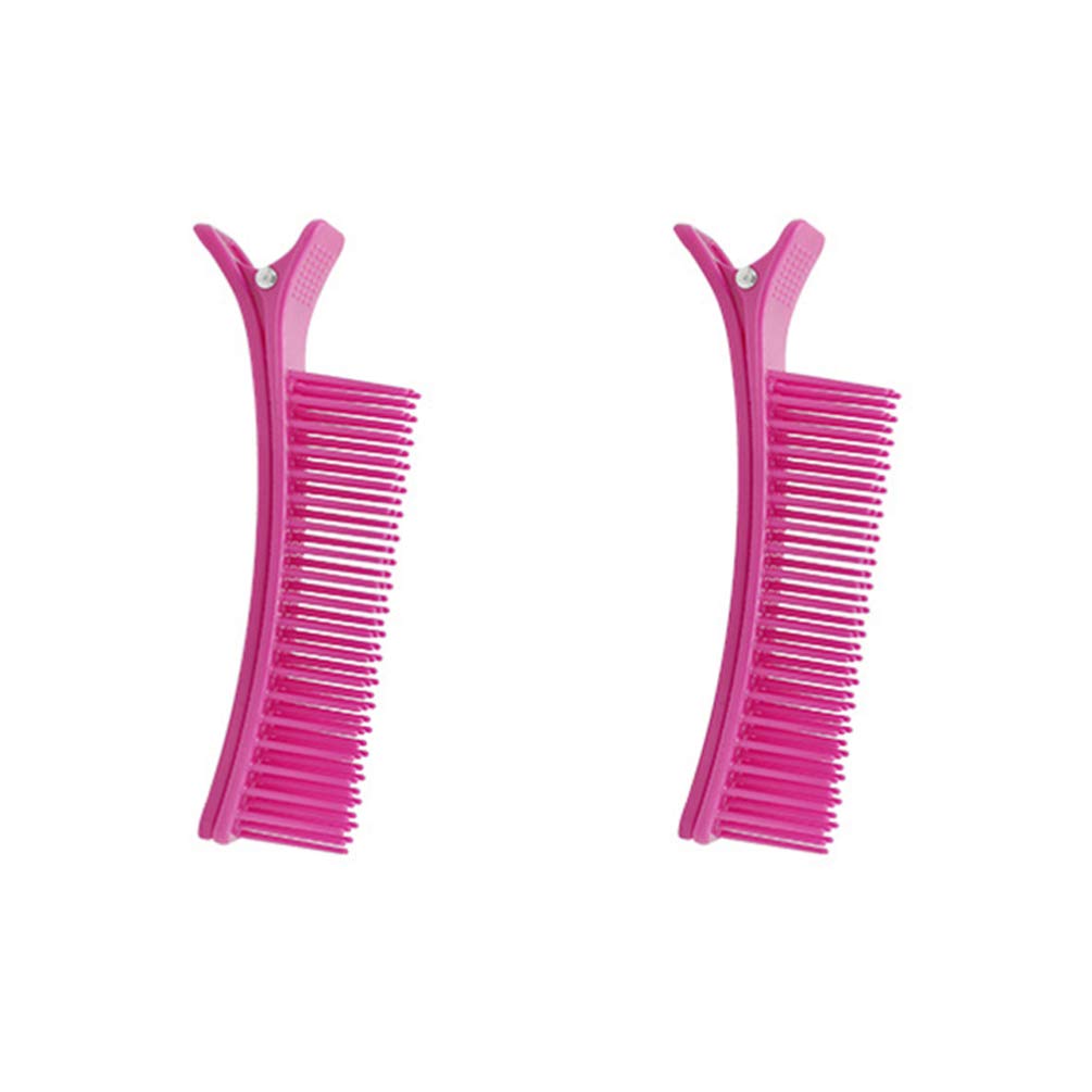 ✨ 2-Pack Hair Sectioning Comb Clips – Comb, Part & Hold Hair in One Tool