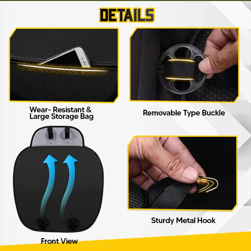 🔥🔥Breathable & Anti-Slip Viscose filament Car Seat Covers
