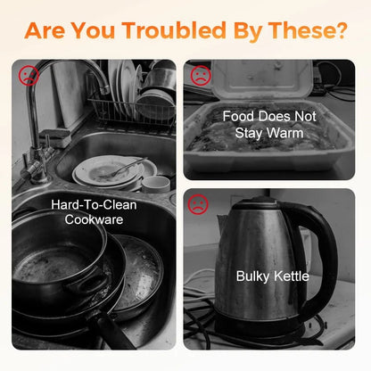 🍲⚡ Portable Electric Stewing Cup – Cook Warm Meals Anywhere