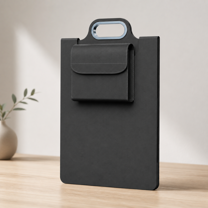 ✨The All-In-One Mobile Workstation Sleeve | Built-In 15W Multi-Device Wireless Charger, Ergonomic Laptop Stand & Mousepad (Fits up to 16')