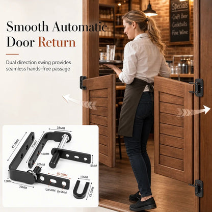 🔥 50% Off Today: Compact B01 Two-Way Spring Hinge for Smooth Swinging Doors