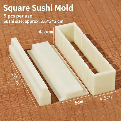 🍣 Easy Sushi Roll Mold for Homemade Japanese-Style Rolls at Home