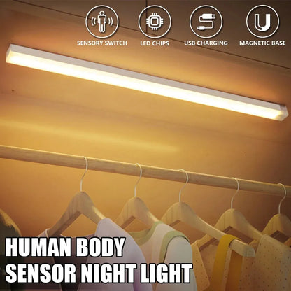 🔥LAST DAY SALE 49% OFF - 💡Punch-free Smart Sensor Magnetic Rechargeable LED Lights