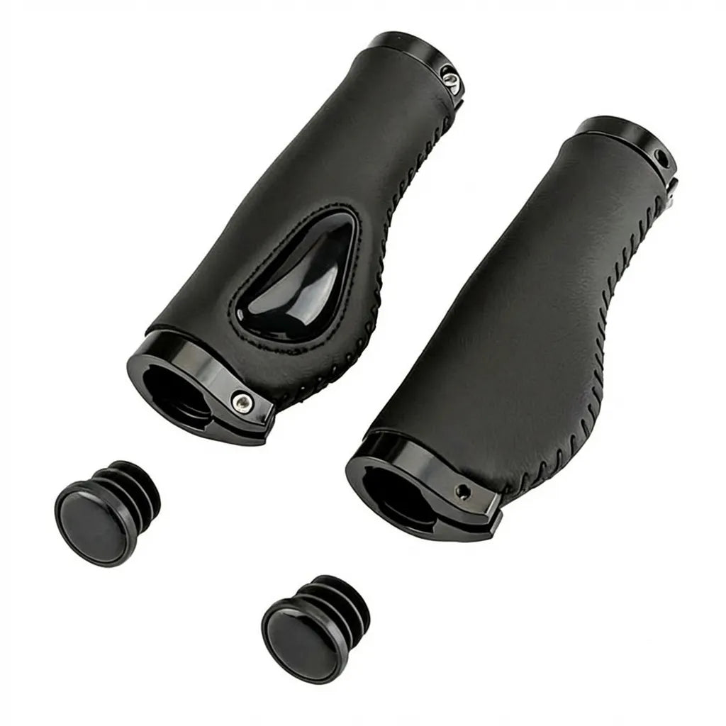 🚴 Ergonomic Comfort Bike Grips for Pain-Free Rides – Black