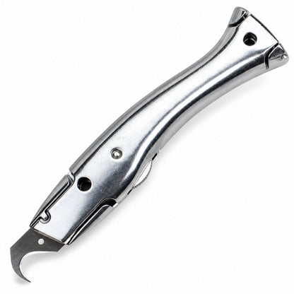 🔪 Precision Hook Utility Knife — Heavy-Duty PVC & Vinyl Flooring Cutter