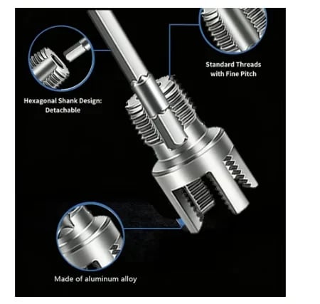 1/2" Pipe Threading Tool 🔧 – Handy Plumbing Thread Repair