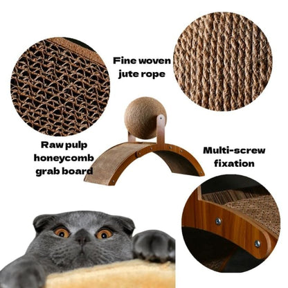 Cat Scratching Ball on Stand