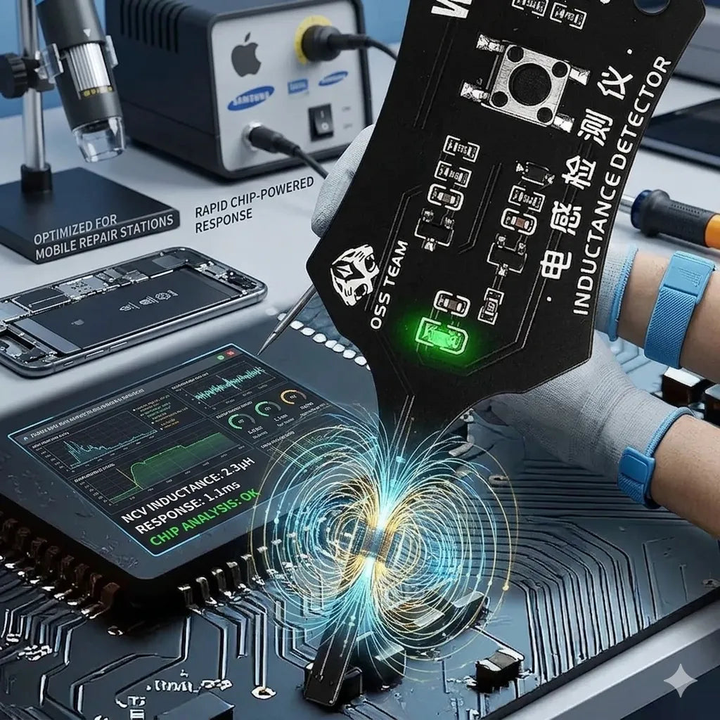 Type-C Motherboard Coil & Inductor Diagnostic Tester – Circuit Board Detection Tool 🔍