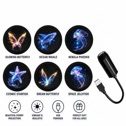 ✨HD Christmas Projector – 6 or 10 Festive Scenes(📦Buy 3 Free Shipping)